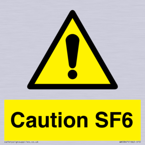 Caution SF6